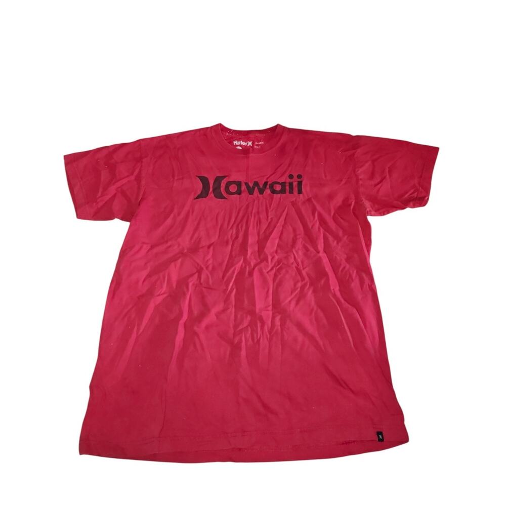 Hurley Men's "Hawaii" Graphic Crew-Neck T-Shirt.